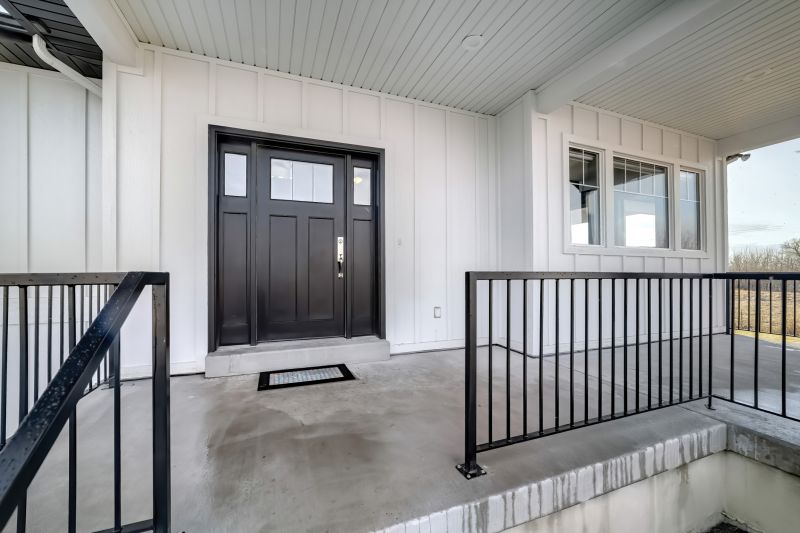 Contemporary Metal Railing